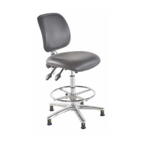 ESD Vinyl Chair - 301 Anti Static - High Seat