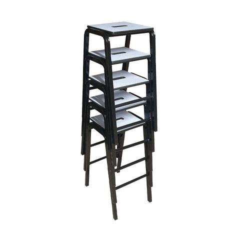 TSS2 Lab Stacking Stool with Slotted Trespa Seat - CONTACT OFFICE FOR COST