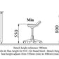 010 - Sit Stand Stool - Bench Height