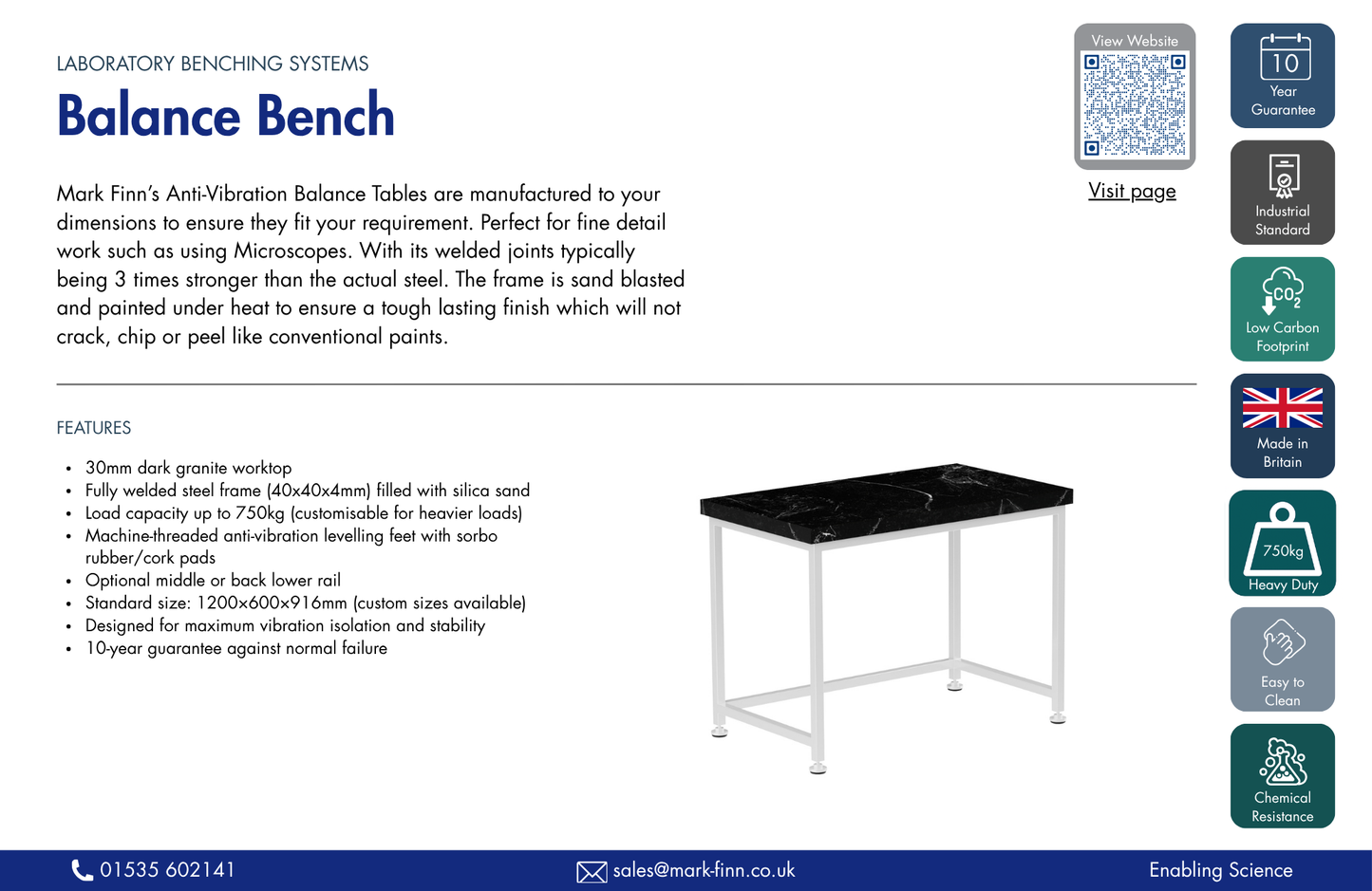 Lab Furniture brochure