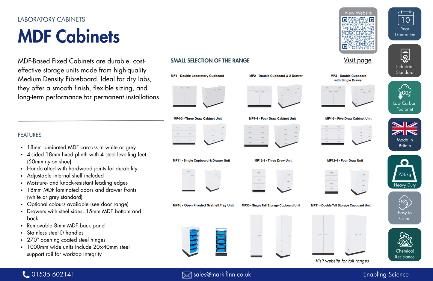 Lab Furniture brochure