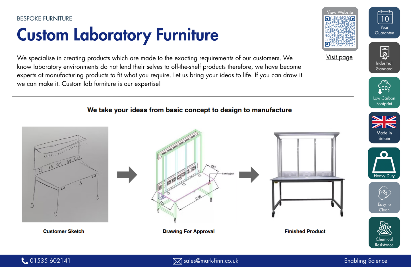 Lab Furniture brochure