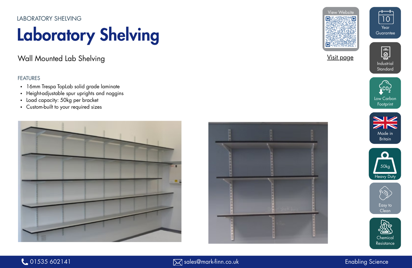 Lab Furniture brochure