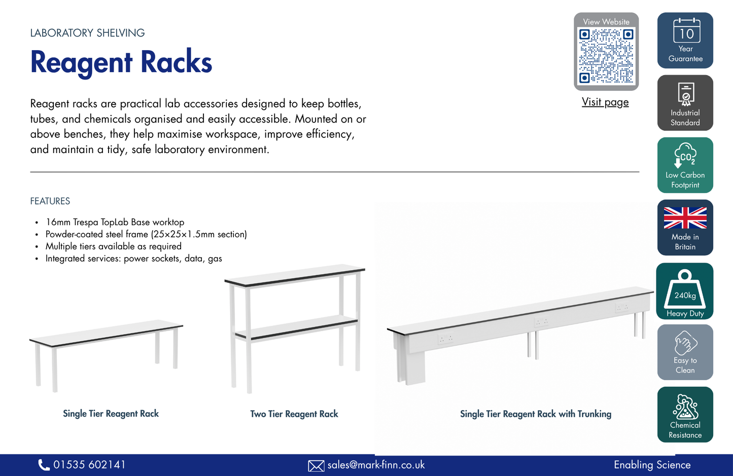 Lab Furniture brochure