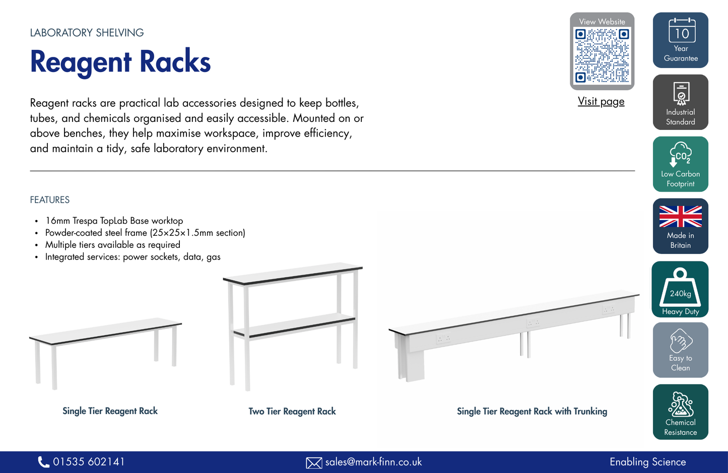 Lab Furniture brochure