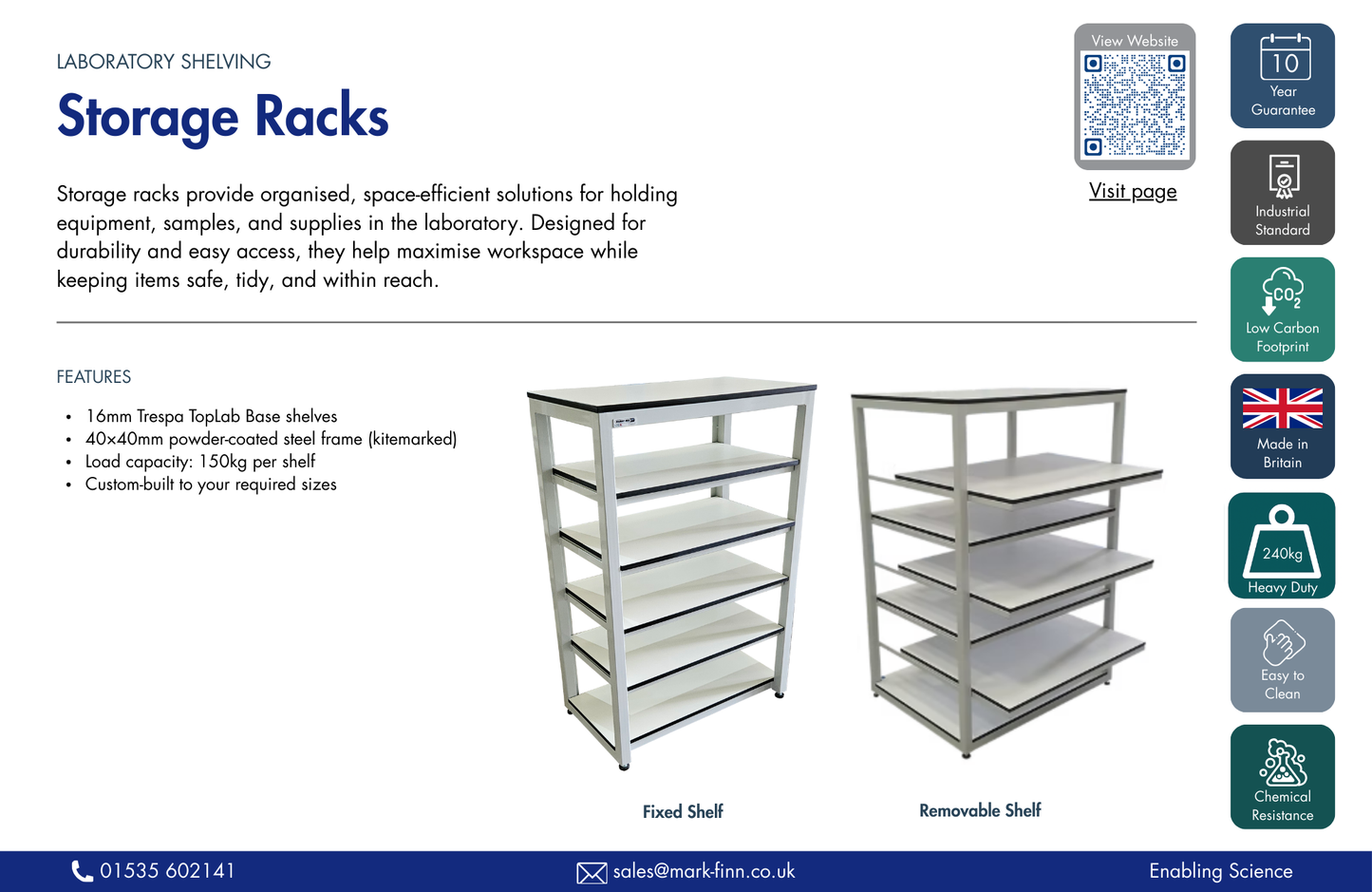 Lab Furniture brochure