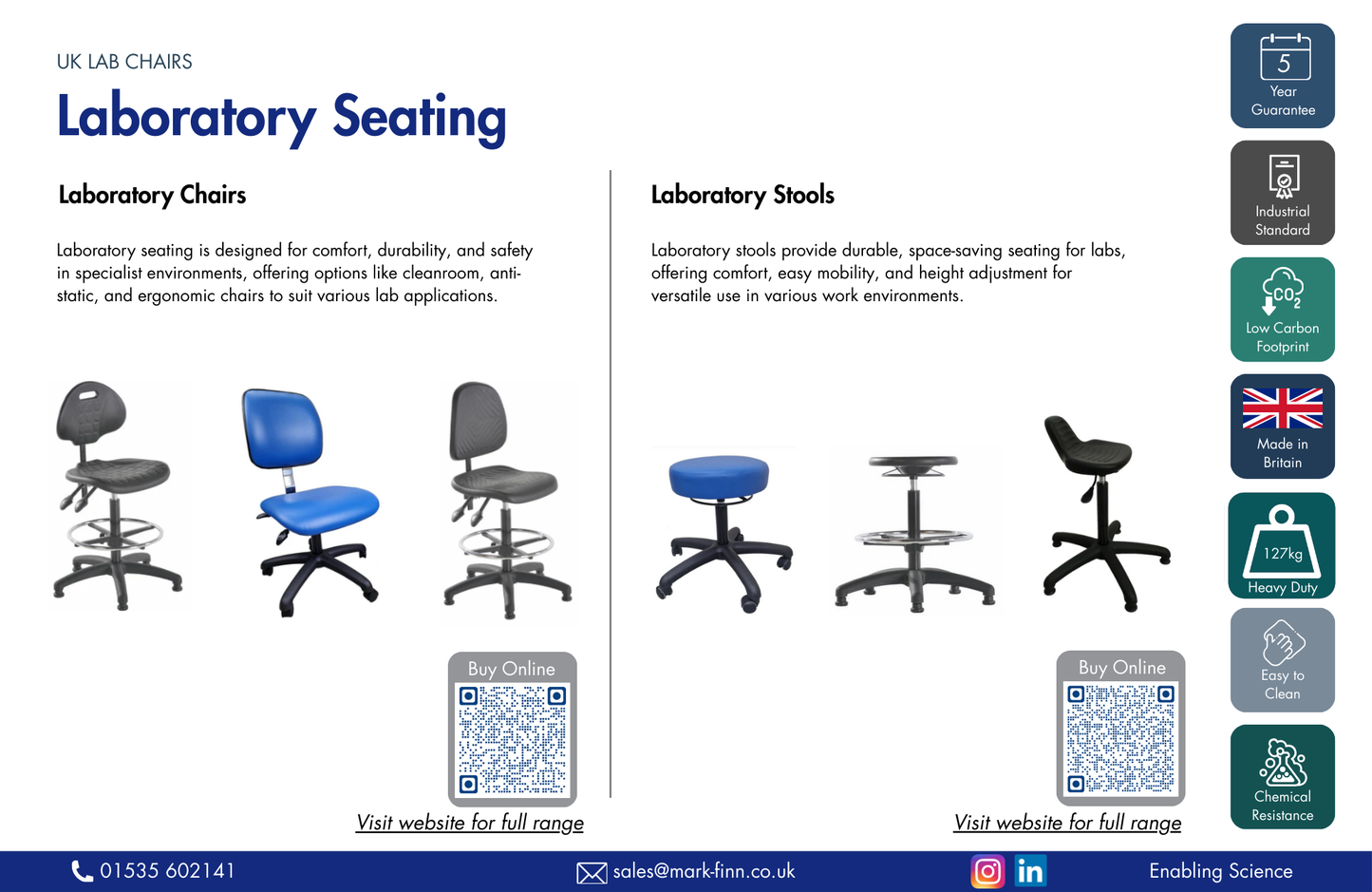 Lab Furniture brochure