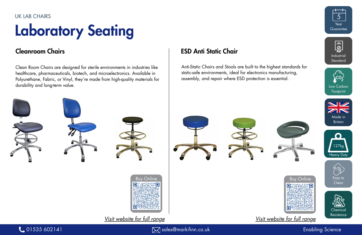 Lab Furniture brochure
