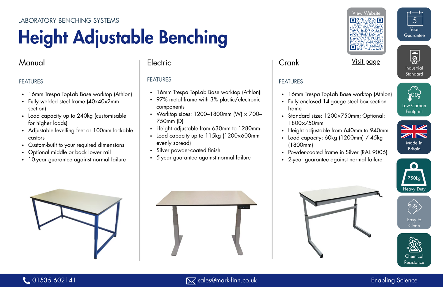 Lab Furniture brochure