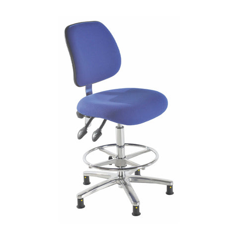 Anti Static Lab Chair - ESD - High Seat- Fabric Seat - 201