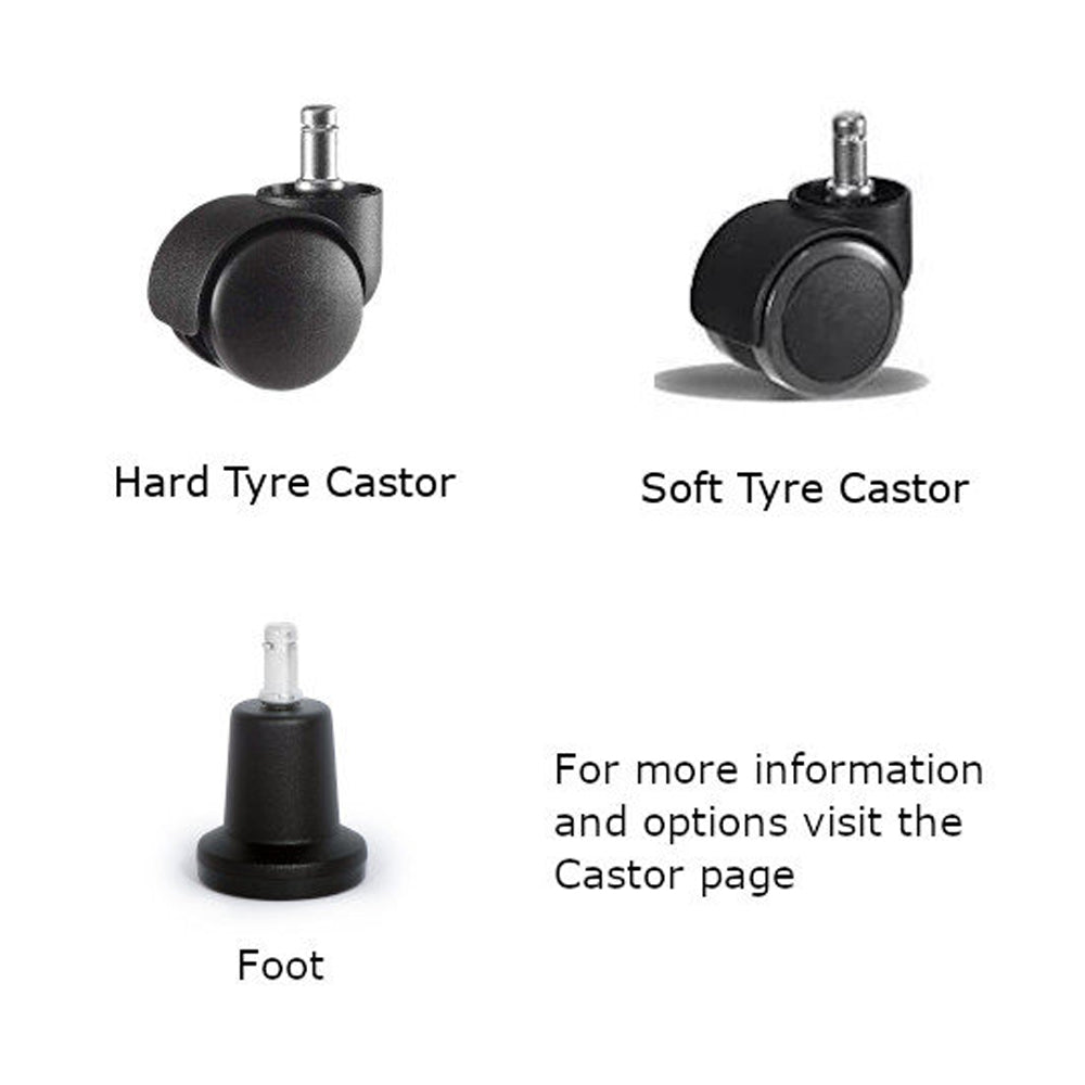 Clean Room Stool with PU Seat - Low Level Seat - PU516