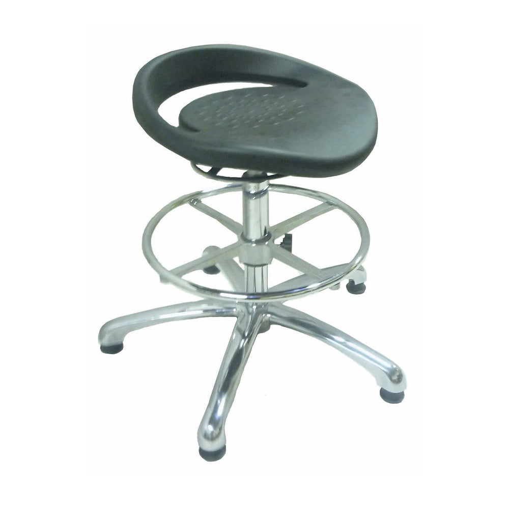 ESD Anti Static High Lab Stool with PU Seat - PU556