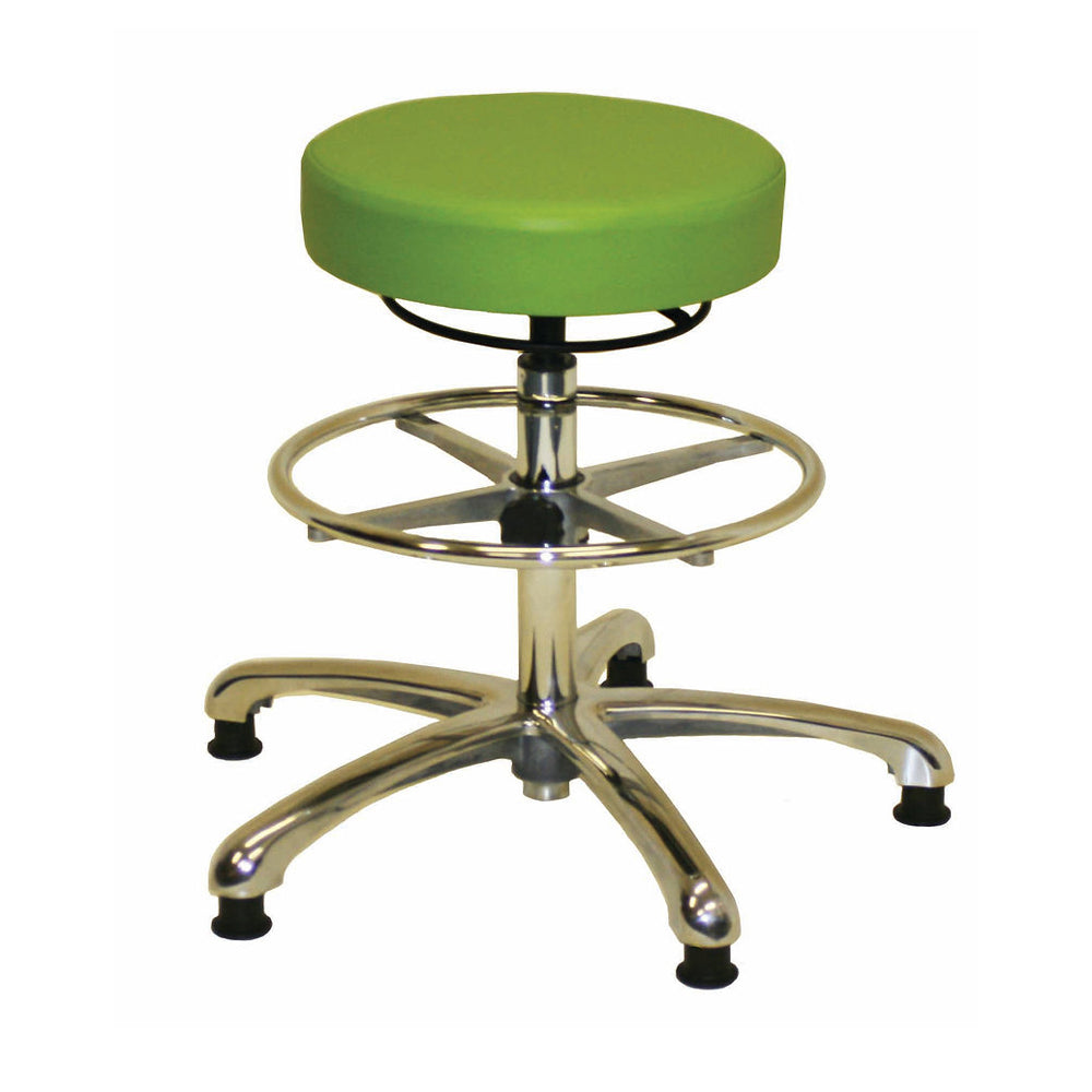 ESD Lab Stool - Upholstered / Vinyl High Level Seat - OF516