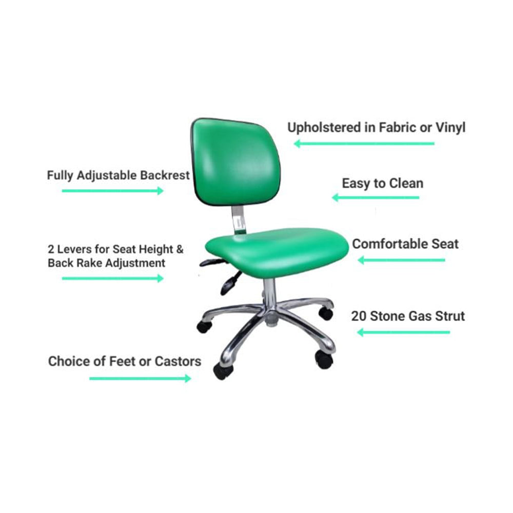 Clean Room Chair - Low Level Seat - 406