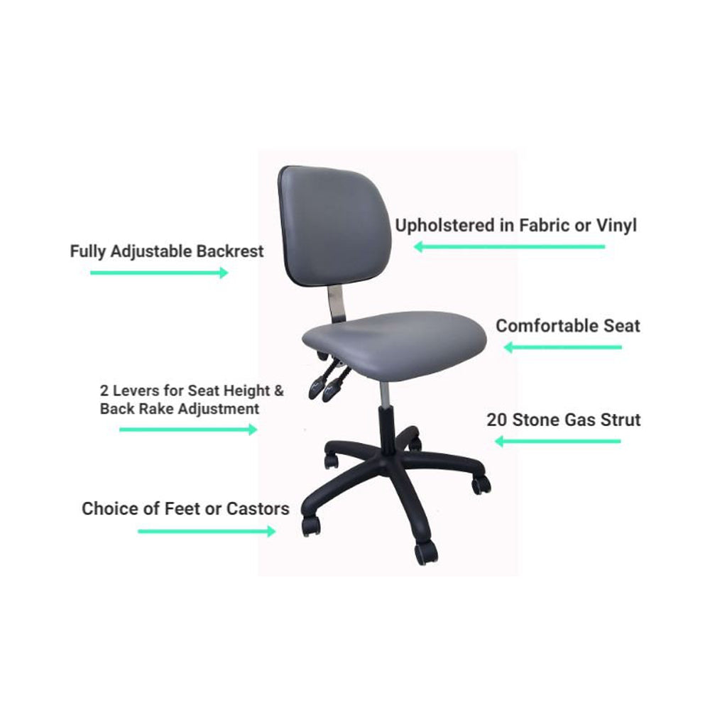 Laboratory Chair - Low Level - 006