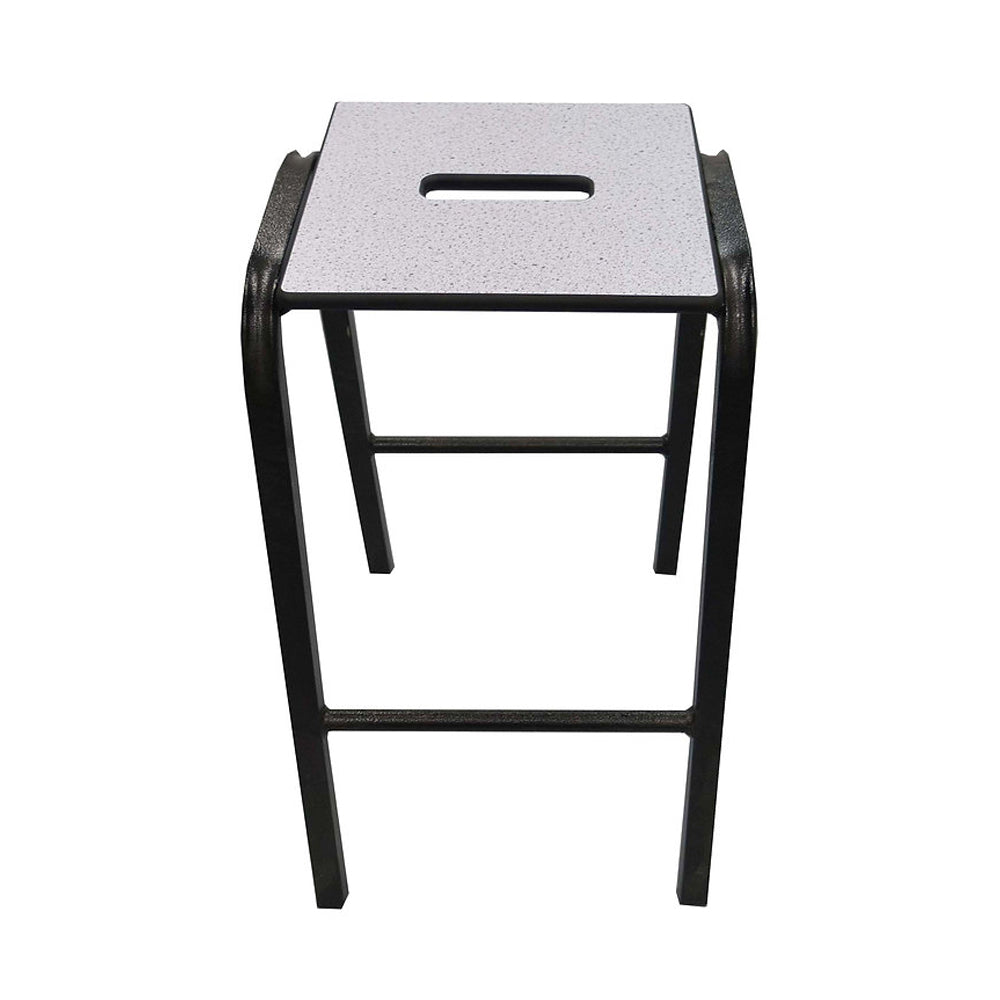 TSS2 Lab Stacking Stool with Slotted Trespa Seat - CONTACT OFFICE FOR COST
