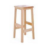 WS001 Traditional Wooden Laboratory Stool